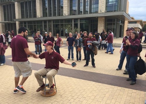 Physics Demonstrations Saturday (Before Texas A&M vs. Western Carolina Football Game)